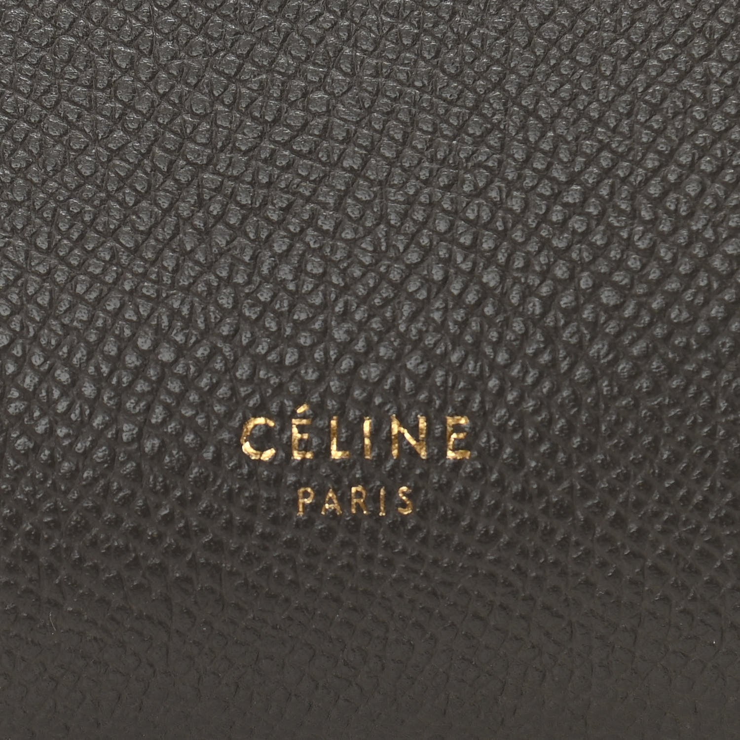 Celine Grained Calfskin Nano Belt Bag Grey 5 of 9