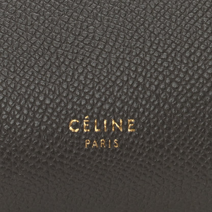 Celine Grained Calfskin Nano Belt Bag Grey 5 of 9