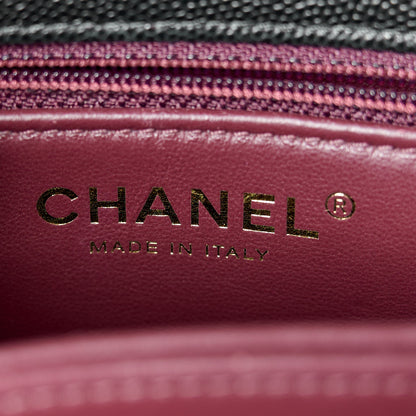 Chanel Caviar Quilted Mini Coco Handle Flap Black 7 of 12