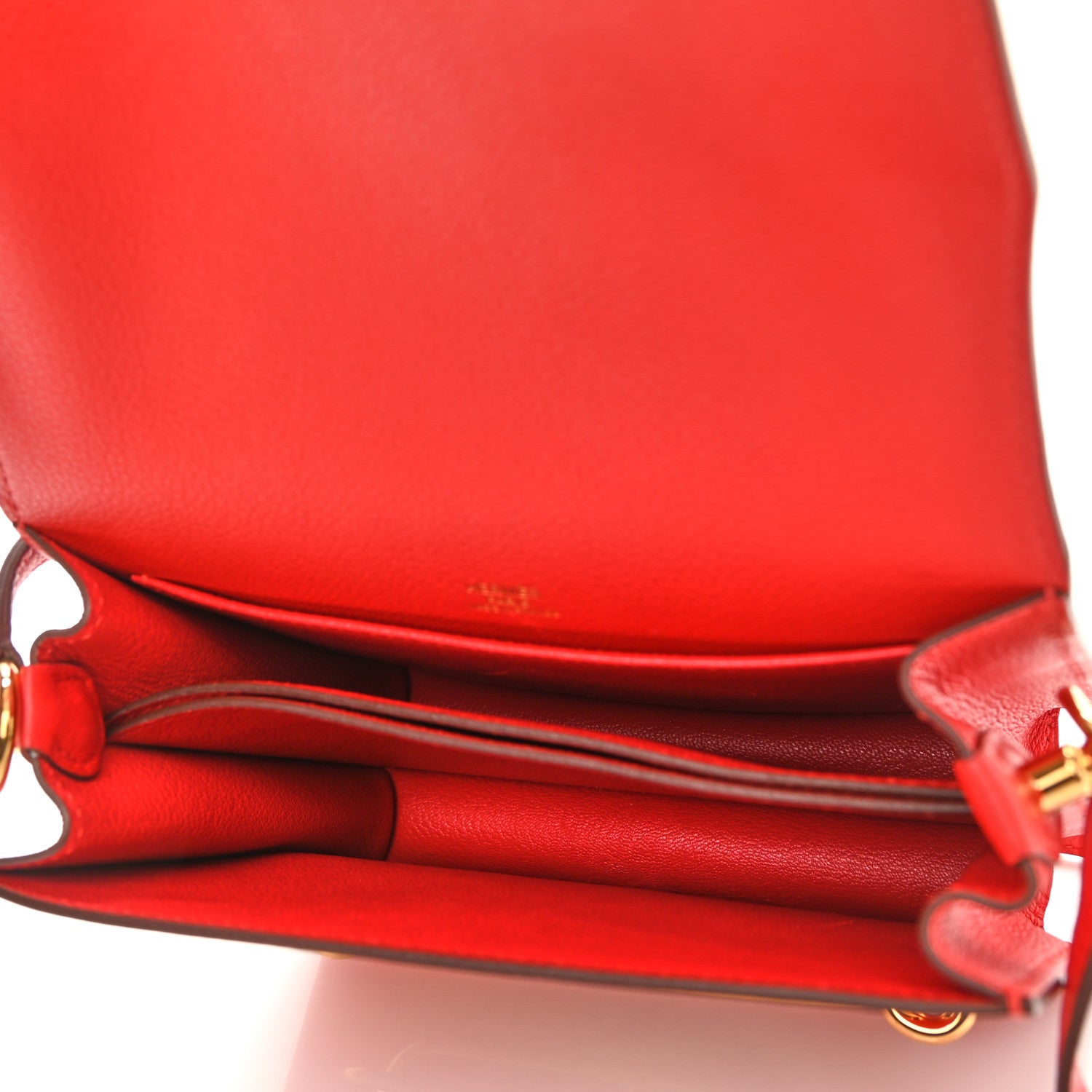 Hermes Evercolor Mini Sac Roulis Rouge Tomate 4 of 10