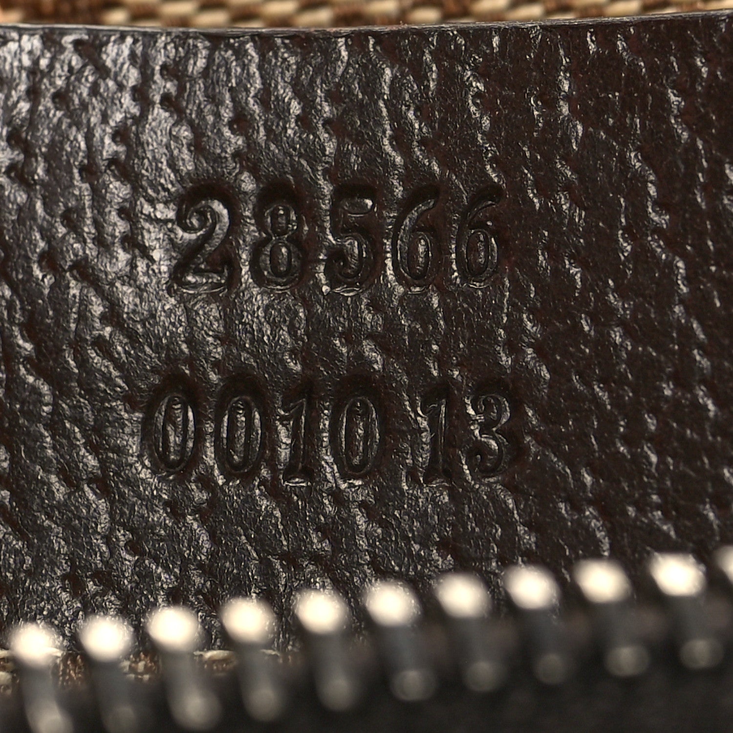 Gucci GG Monogram Web Double Pocket Belt Bag Dark Brown 7 of 10