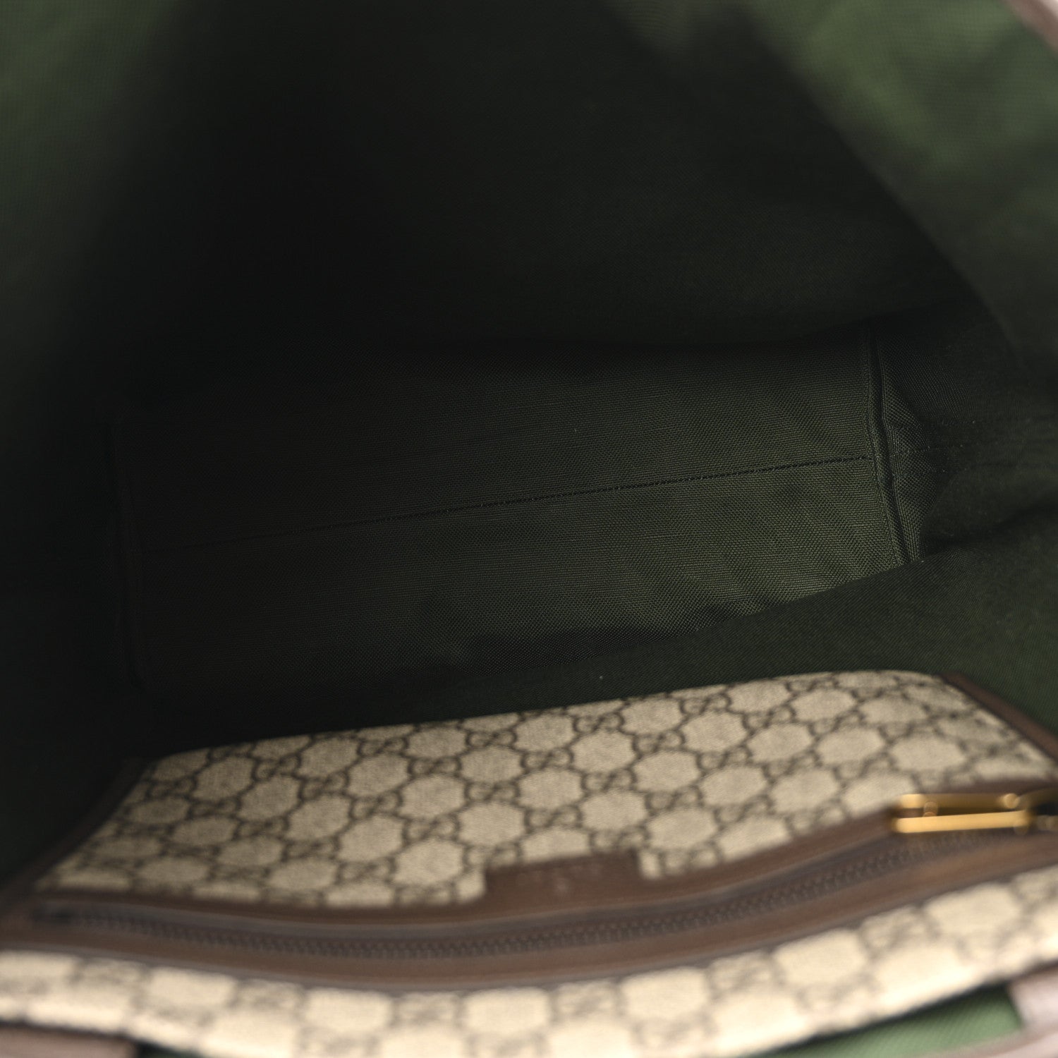 Gucci GG Supreme Monogram Medium Ophidia Tote Bag Brown 5 of 11