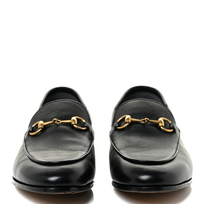 Gucci Calfskin Womens Jordaan Loafers 37 Black 2 of 19