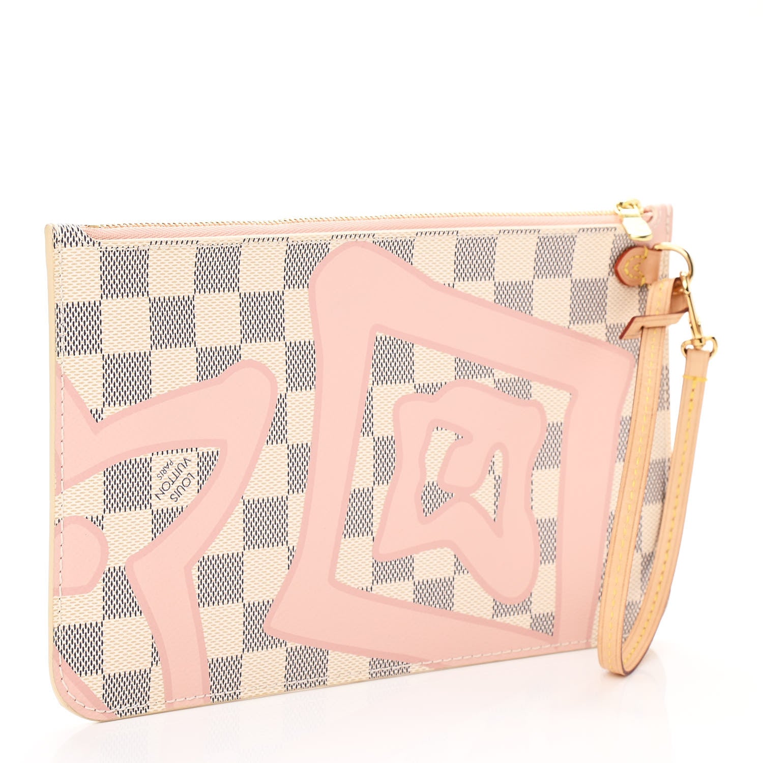Louis Vuitton Damier Azur Tahitienne Neverfull MM GM Pochette 3 of 6