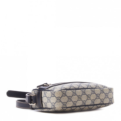 Gucci GG Plus Monogram Small Shoulder Bag Navy 3 of 9