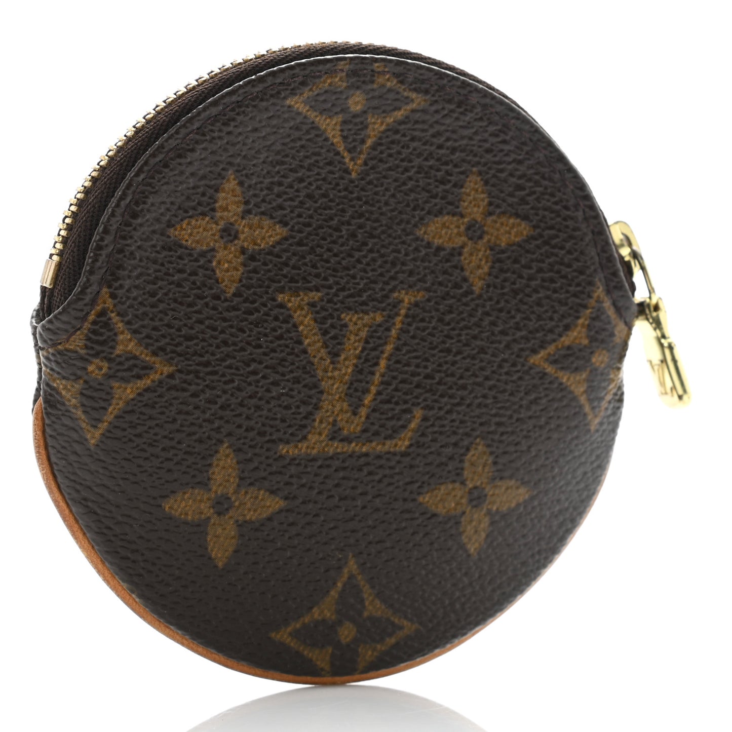 Monogram Round Coin Purse