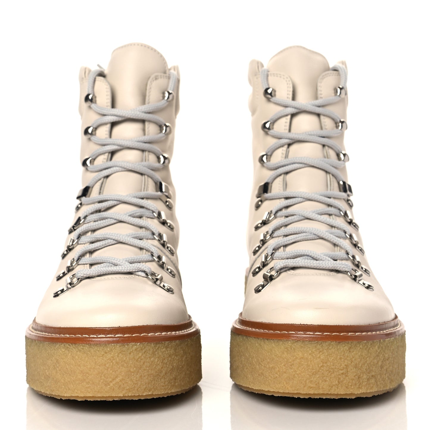 Calfskin Discovery Ankle Boot 39 White