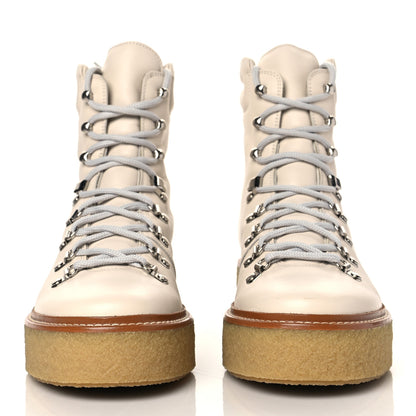 Hermes Calfskin Discovery Ankle Boot 39 White 2 of 8