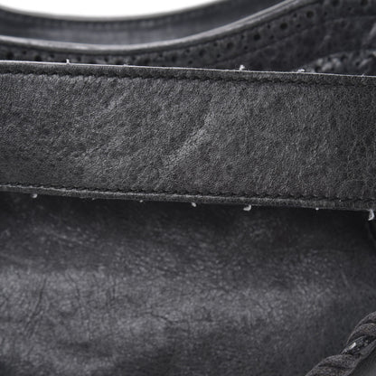Balenciaga Agneau Giant Brogues Hardware City Black 15 of 19