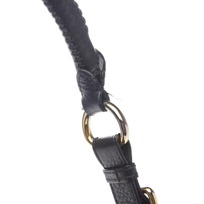 Prada Vitello Daino Side Pocket Hobo Black 12 of 16