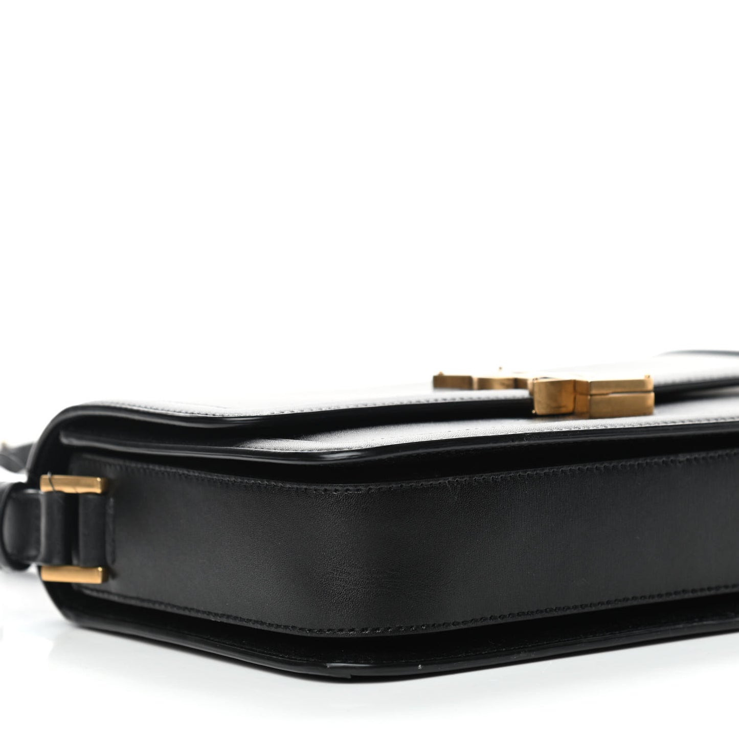 Box Calfskin Monogram Medium Solferino Satchel Black