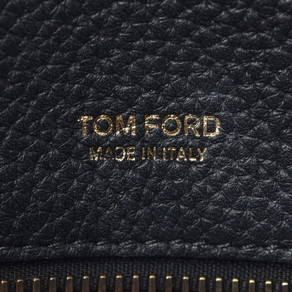 Tom Ford Calfskin Large T Clasp Tara Crossbody Bag Black 5 of 9