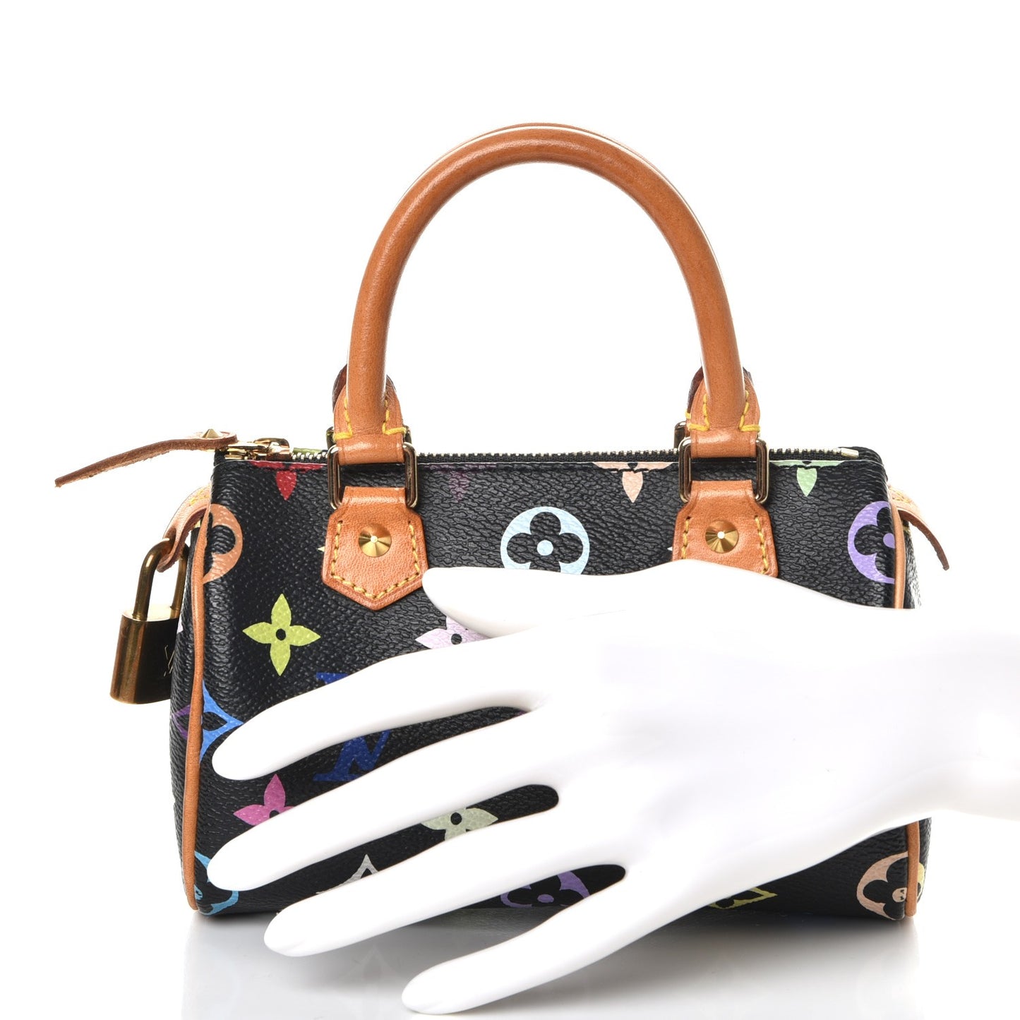 Monogram Multicolor Mini Sac HL Speedy Black