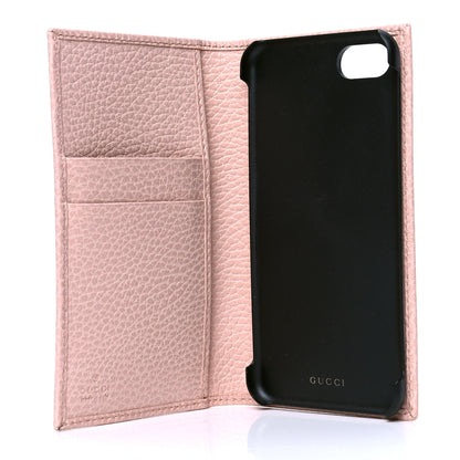 Gucci Pebbled Calfskin GG Marmont iPhone 7/8 Case Pink 4 of 4