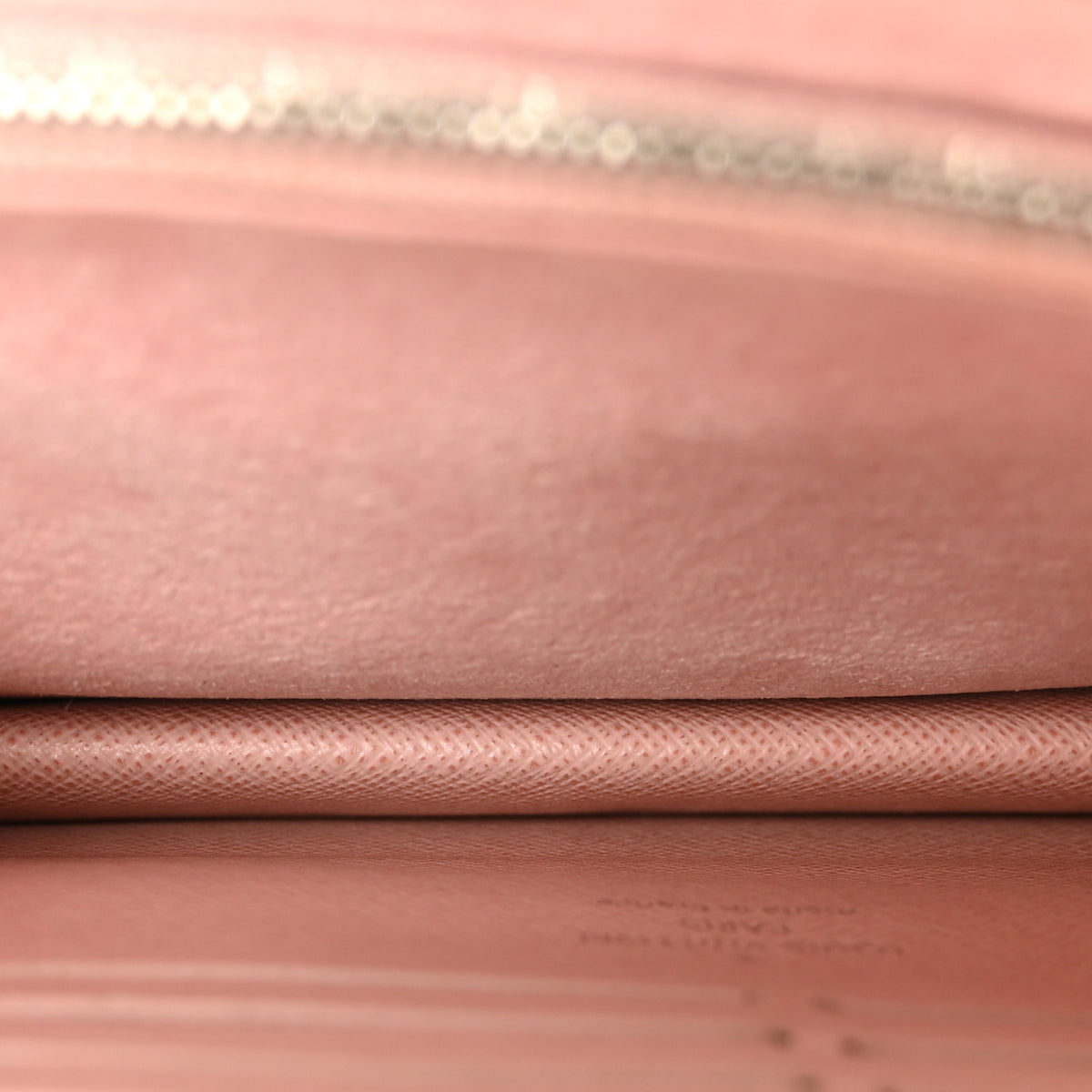 Epi Twist Belt Chain Wallet Rose Ballerine