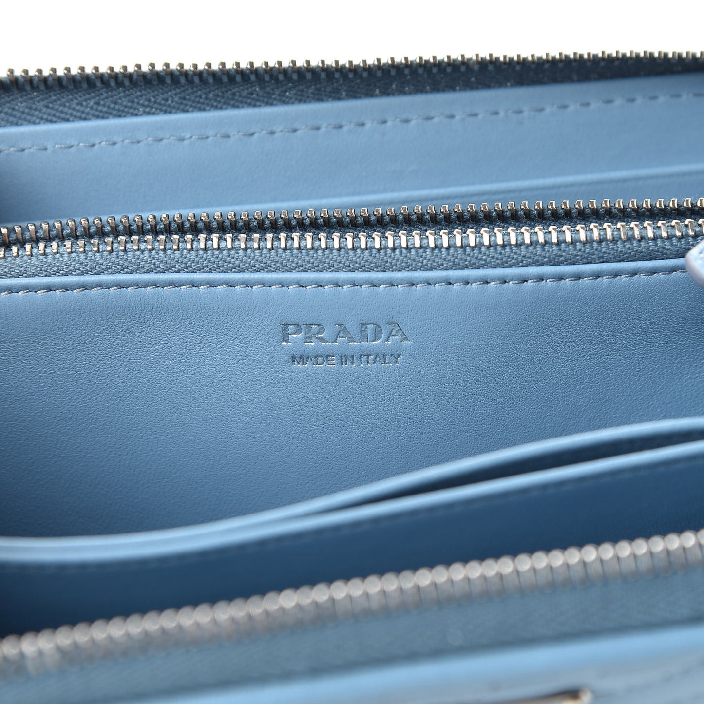 Nappa Impunture Zip Around Wallet Astrale