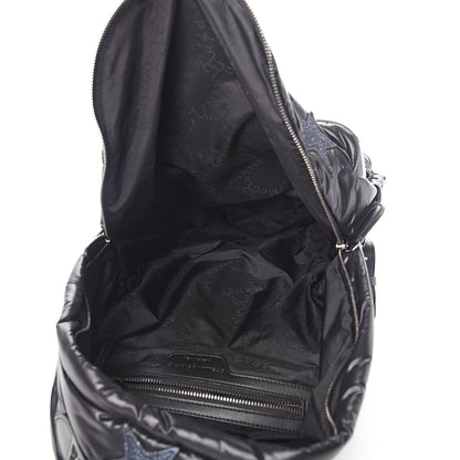 Stella McCartney Polyamide Falabella Go Glitter Stars Backpack Black 5 of 10