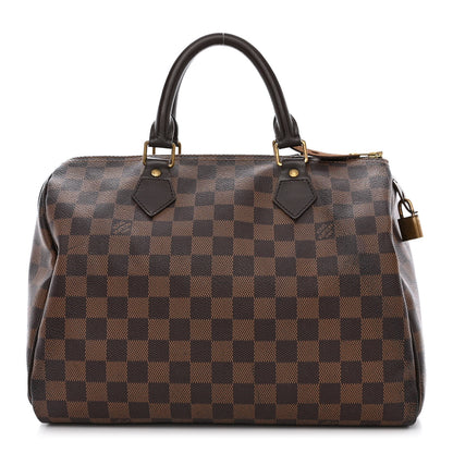 Louis Vuitton Damier Ebene Speedy 30 1 of 11