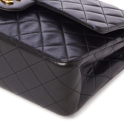 Chanel Lambskin Quilted Medium Double Flap Black 5 of 11