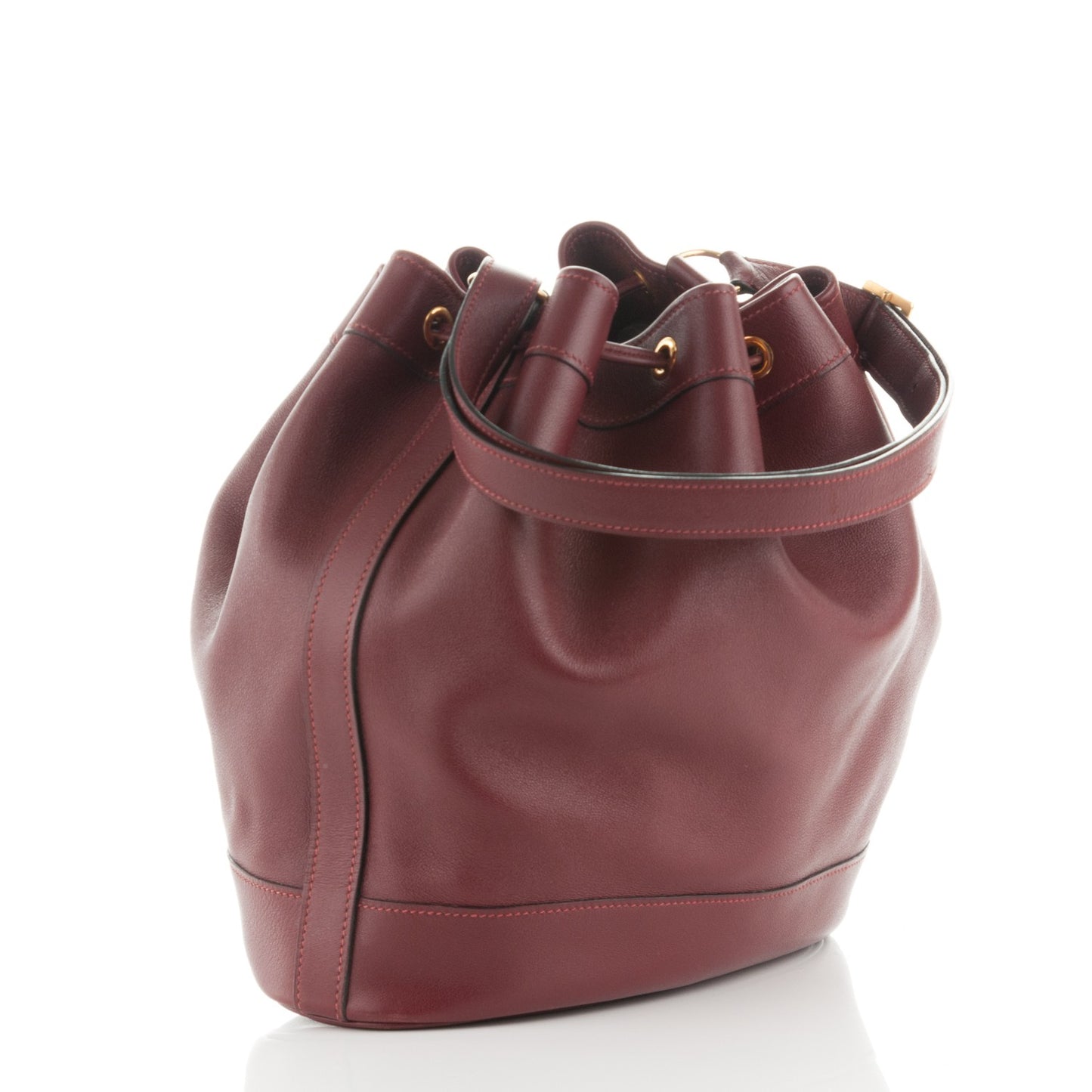 Swift Market Drawstring Bag 28 Rouge H