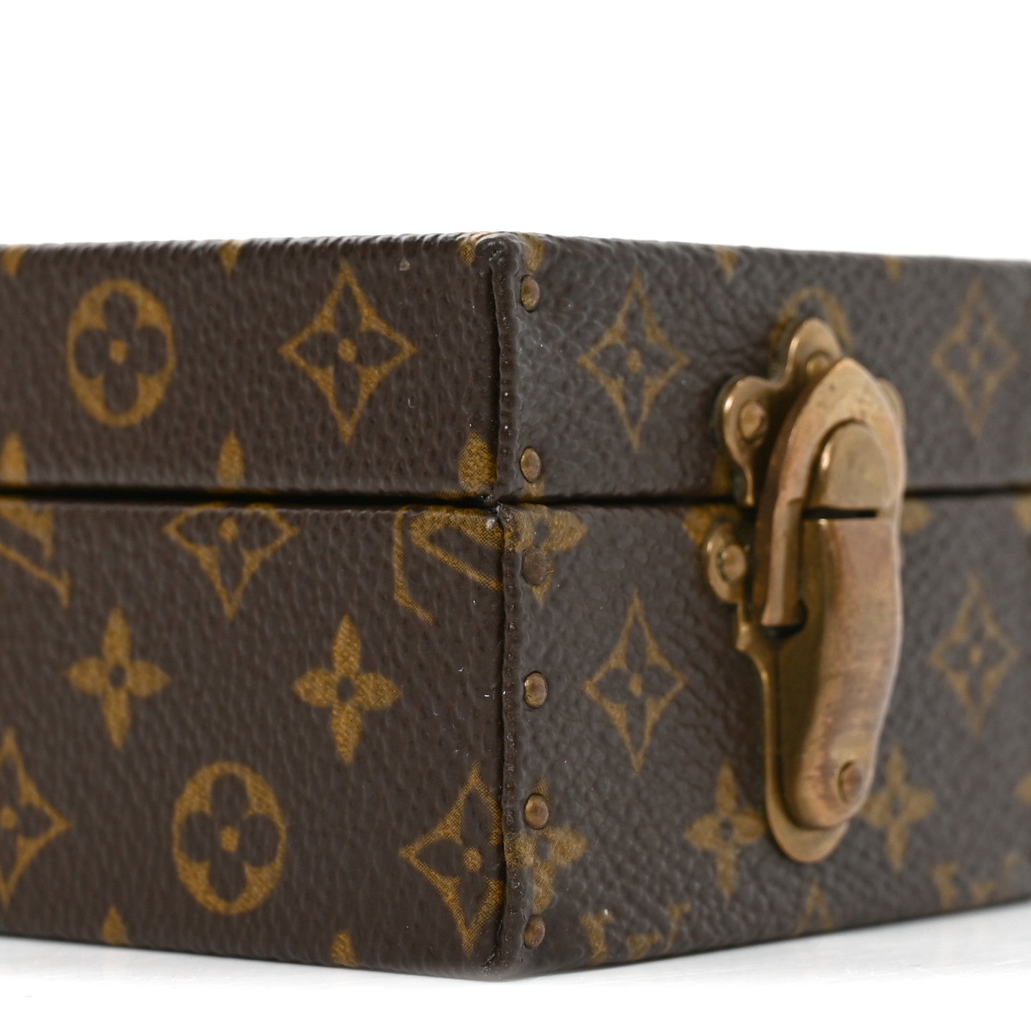 Louis Vuitton Monogram Ring Box Mini Trunk Case 7 of 8