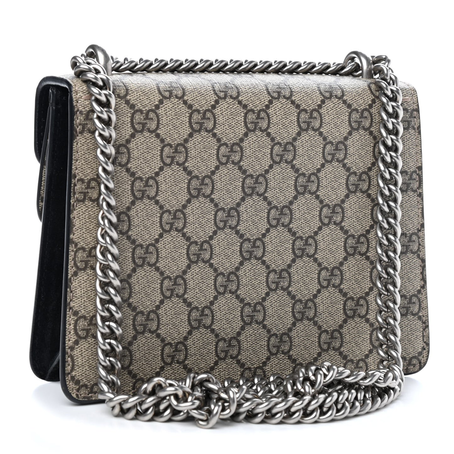 GG Supreme Monogram Mini Dionysus Shoulder Bag Black