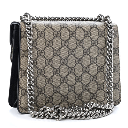 Gucci GG Supreme Monogram Mini Dionysus Shoulder Bag Black 3 of 9