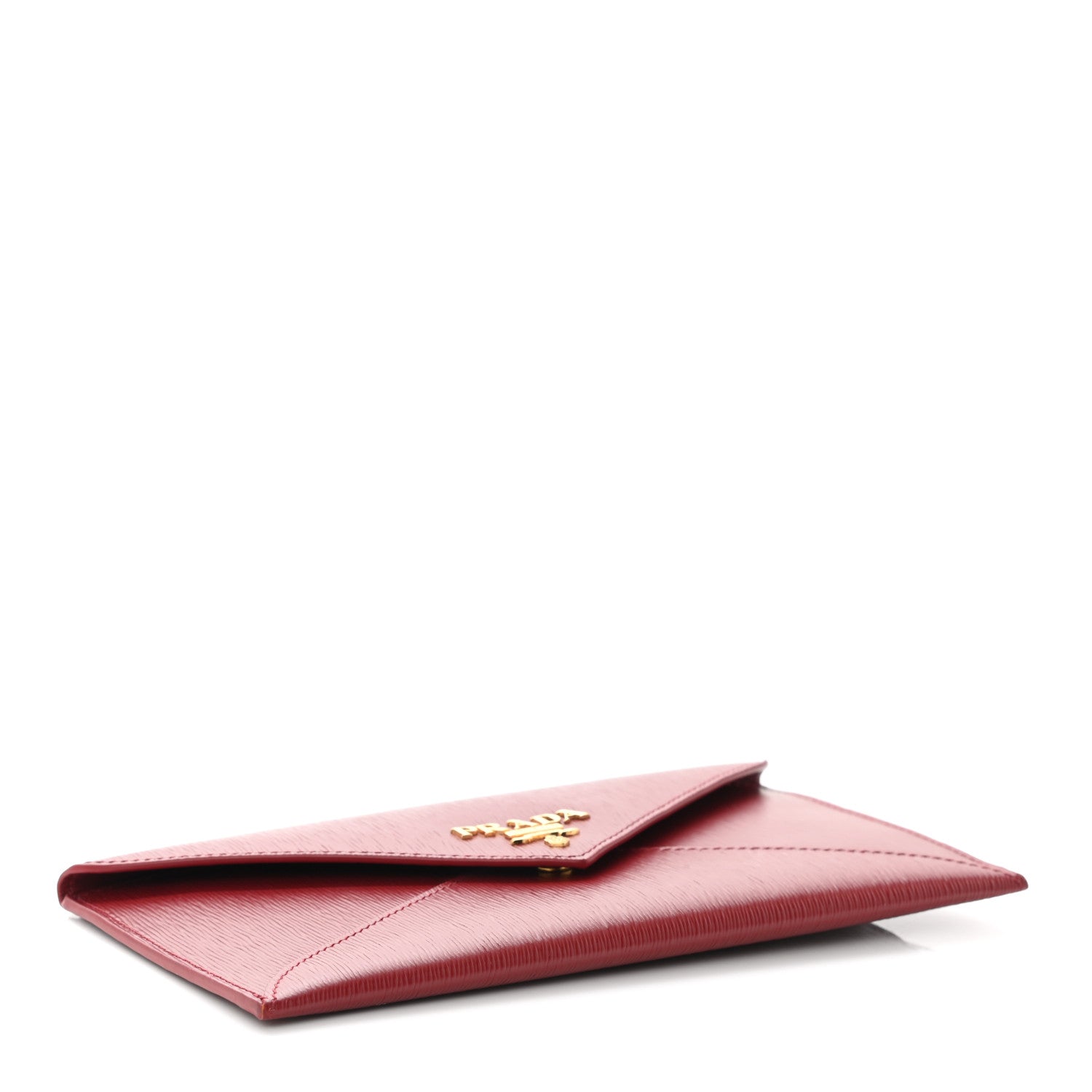 Prada Vitello Move Envelope Wallet Rubino 4 of 9