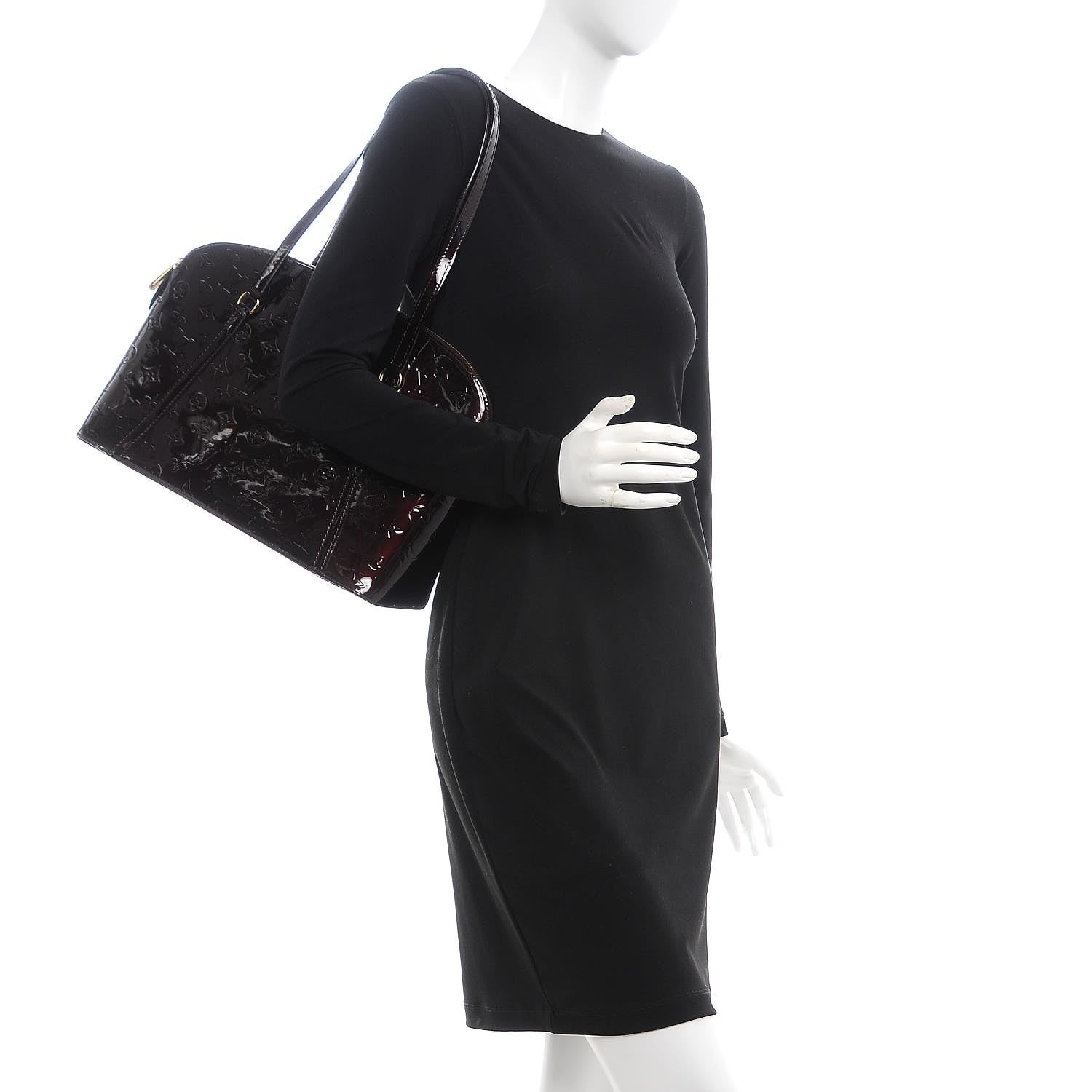 Louis Vuitton Vernis Zipped Avalon Amarante 2 of 7