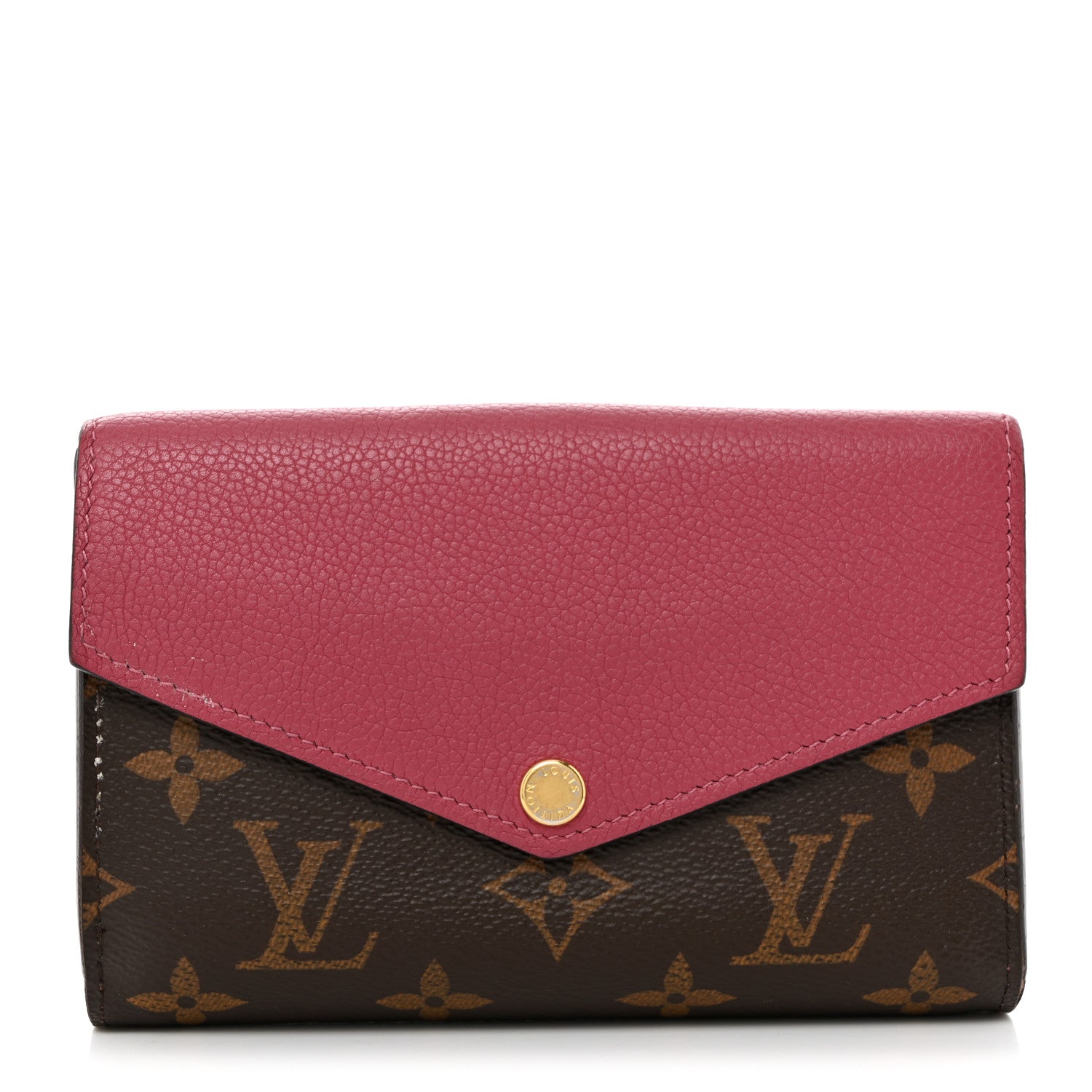 Louis Vuitton Monogram Pallas Compact Wallet Dahlia 1 of 10