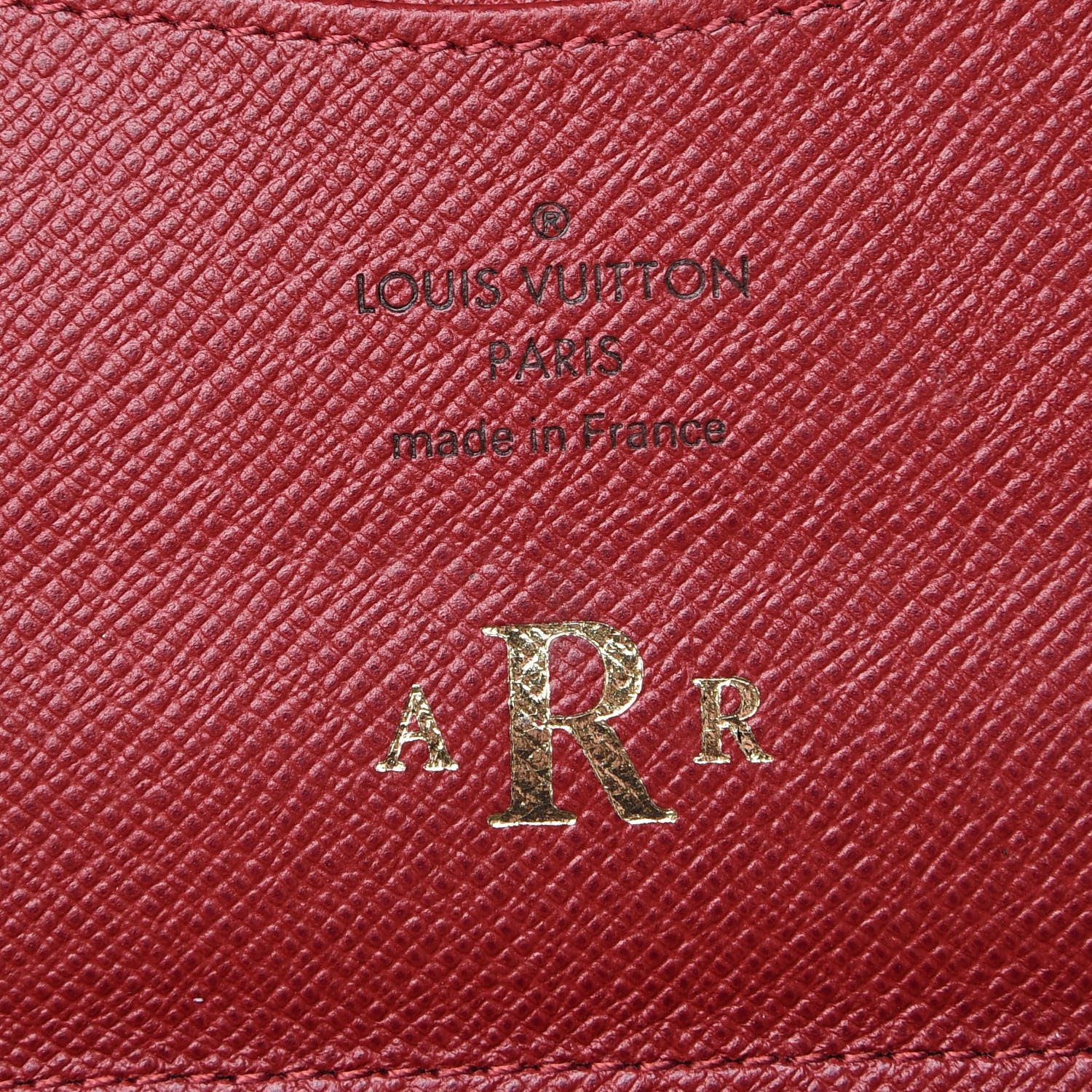 Louis Vuitton Monogram Josephine Wallet Rouge 8 of 10