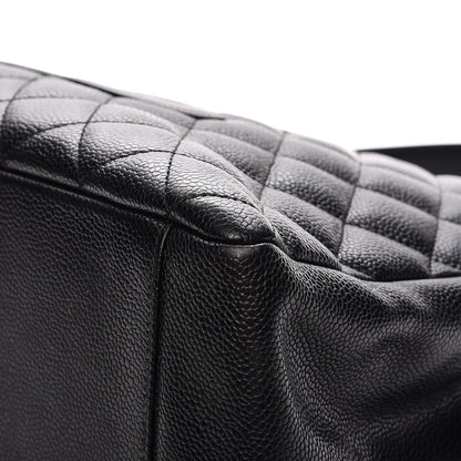 Chanel Caviar Quilted Grand Shopping Tote GST Black 11 of 13