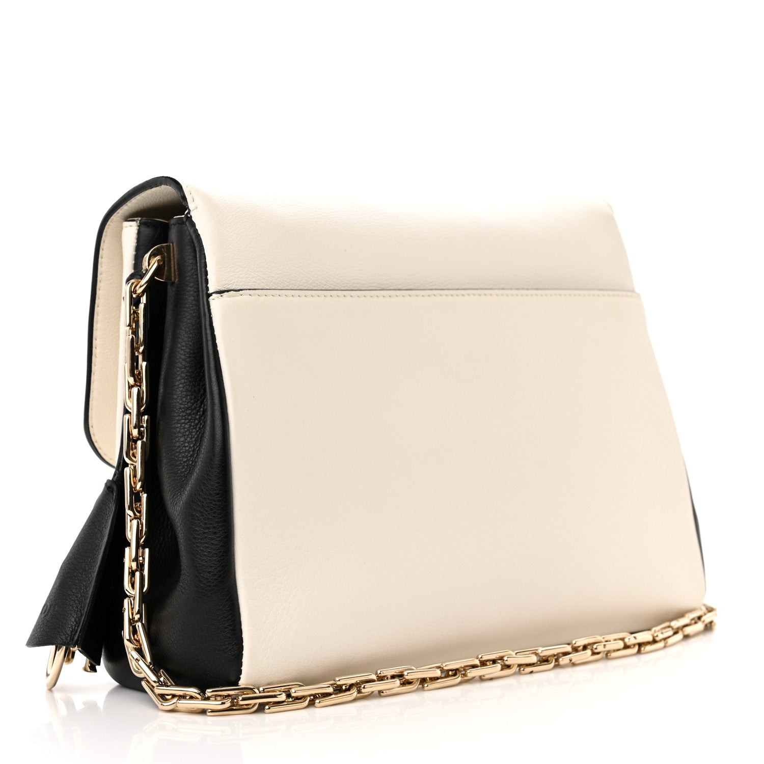 Christian Dior Calfskin Small Diorling White Black 3 of 13