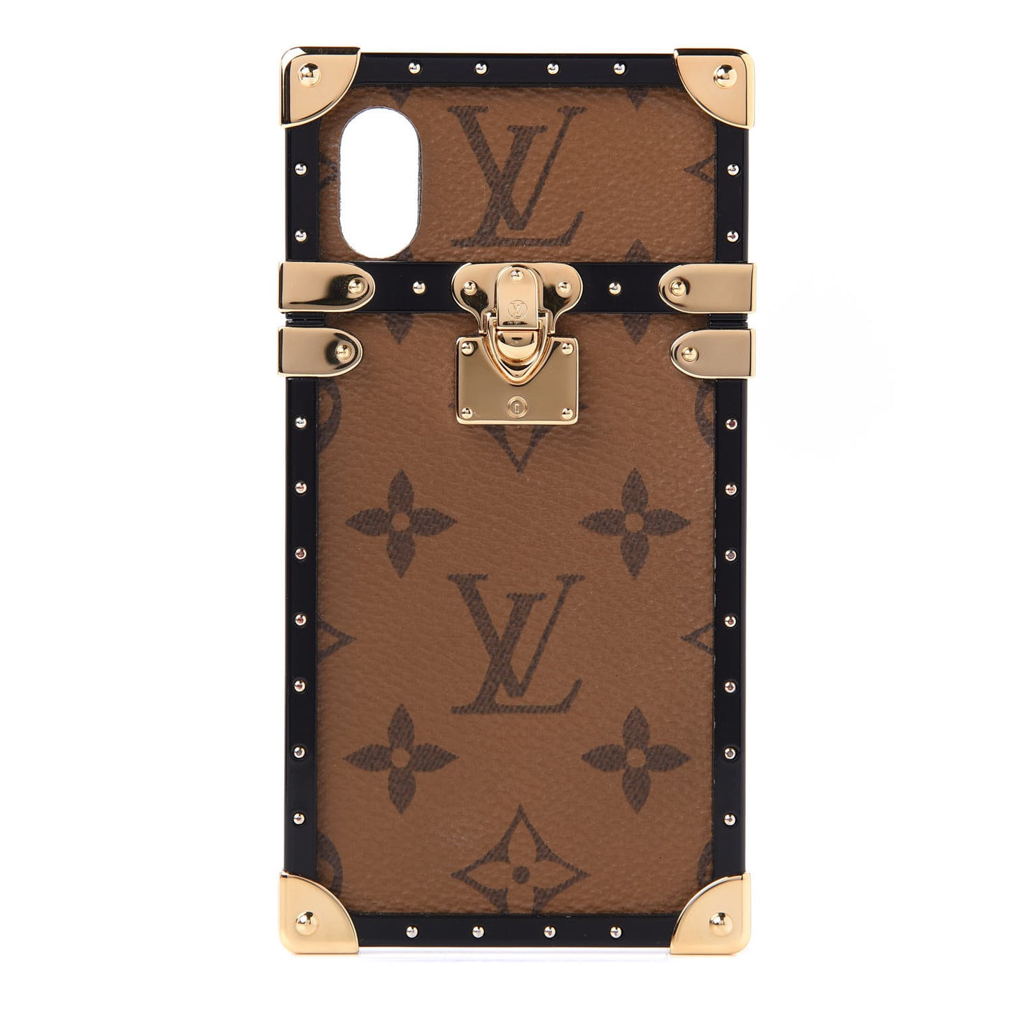 Reverse Monogram Eye-Trunk iPhone X Case