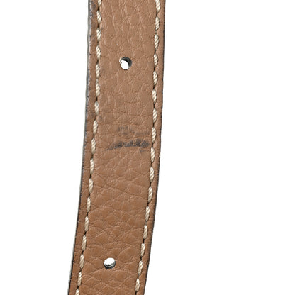 Chloe Calfskin Mini Marcie Round Crossbody Bag Nut 12 of 14