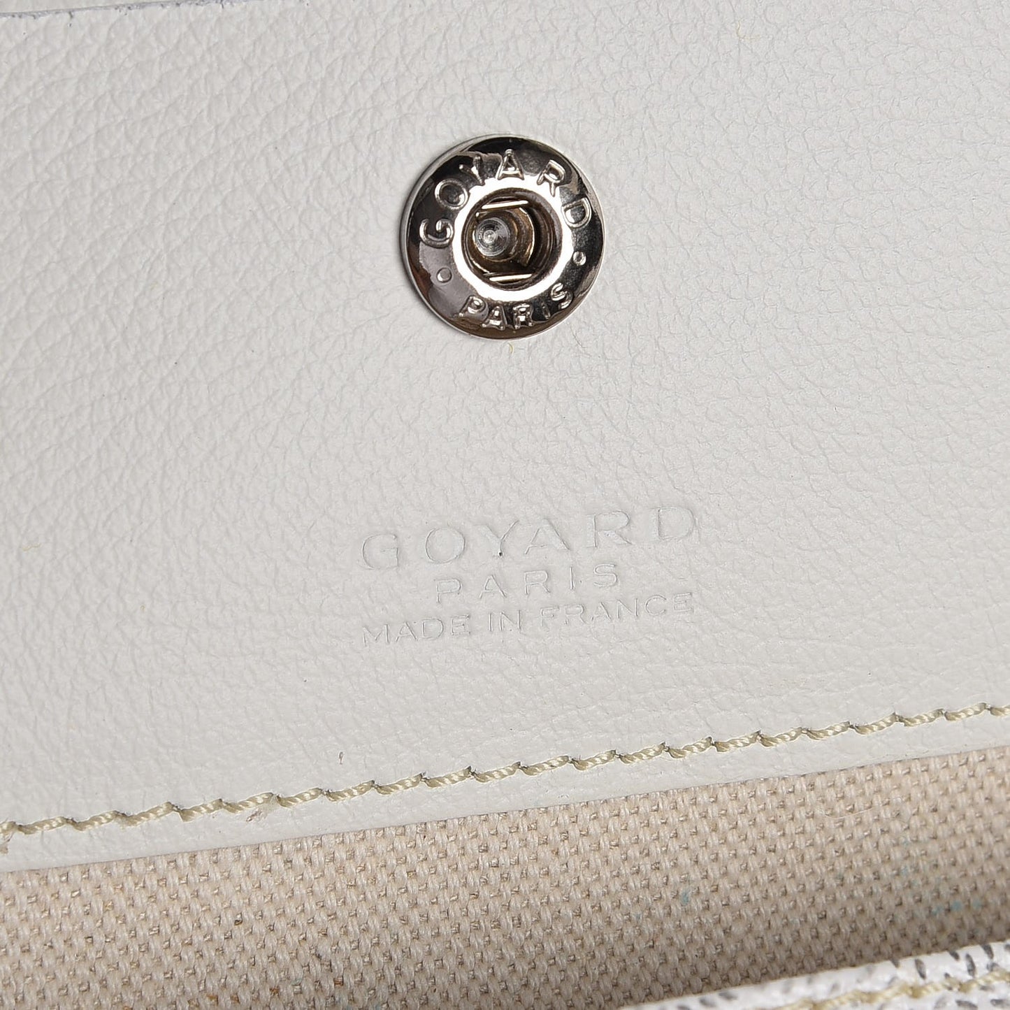 Goyardine Saint Louis GM White