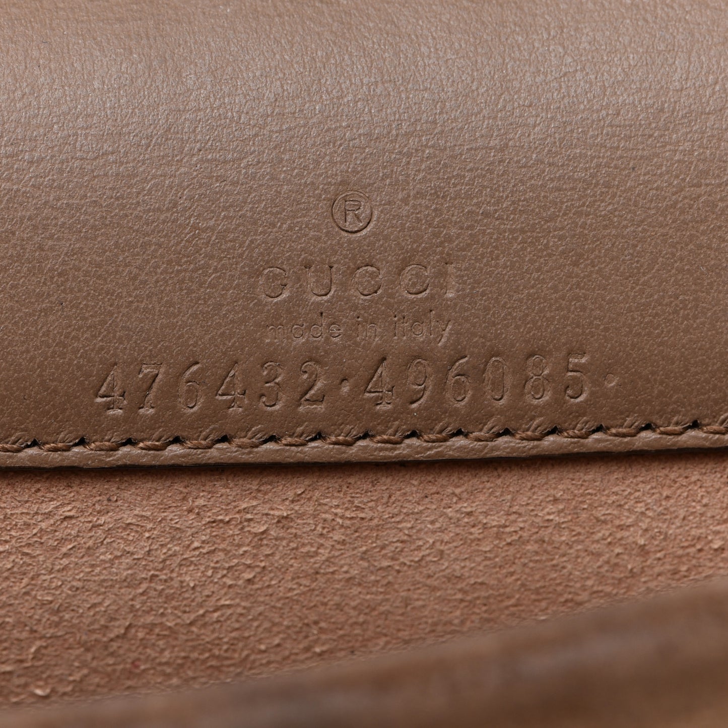 GG Supreme Monogram Super Mini Dionysus Shoulder Bag Taupe