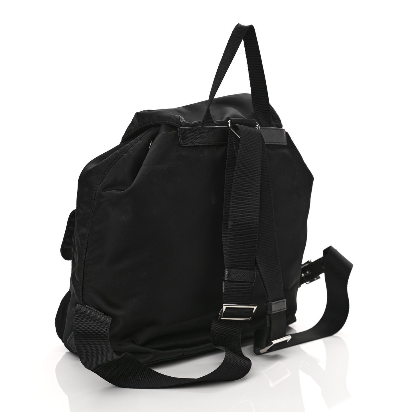 Tessuto Nylon Vela Small Backpack Black