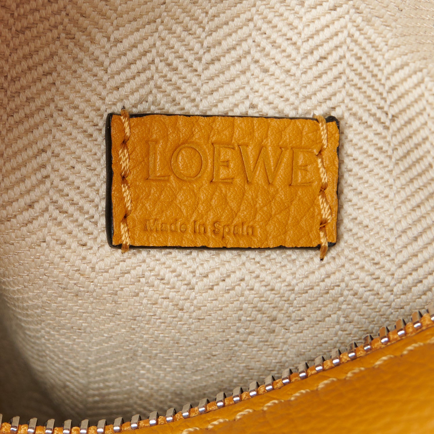 Loewe Calfskin Mini Puzzle Bag Narcisus Yellow 6 of 10