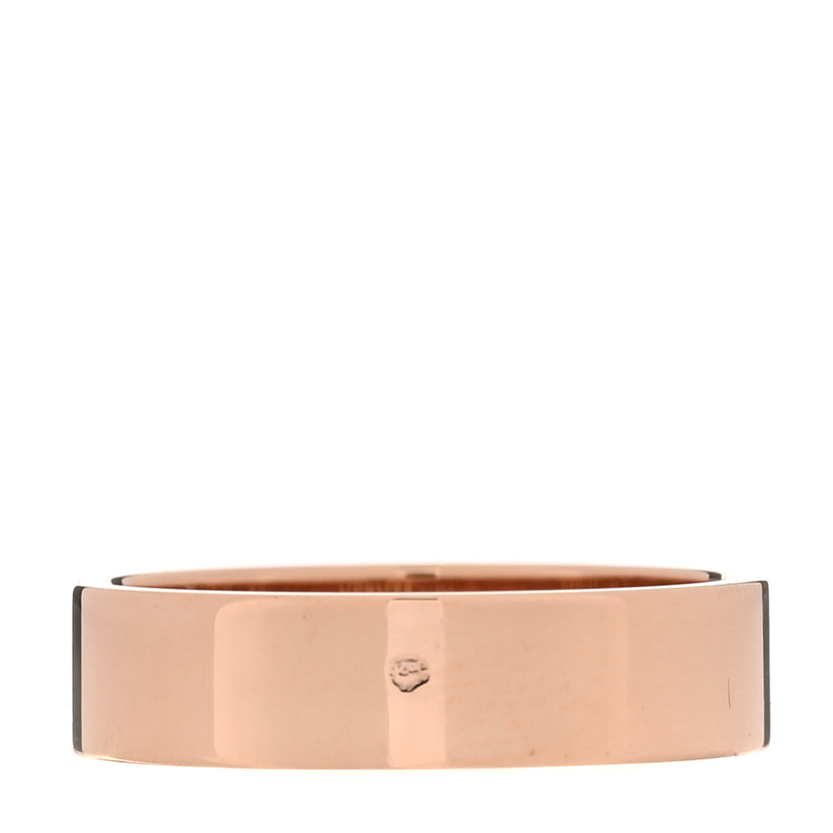 Hermes 18K Rose Gold PM Collier De Chien Ring 56 7.75 3 of 4