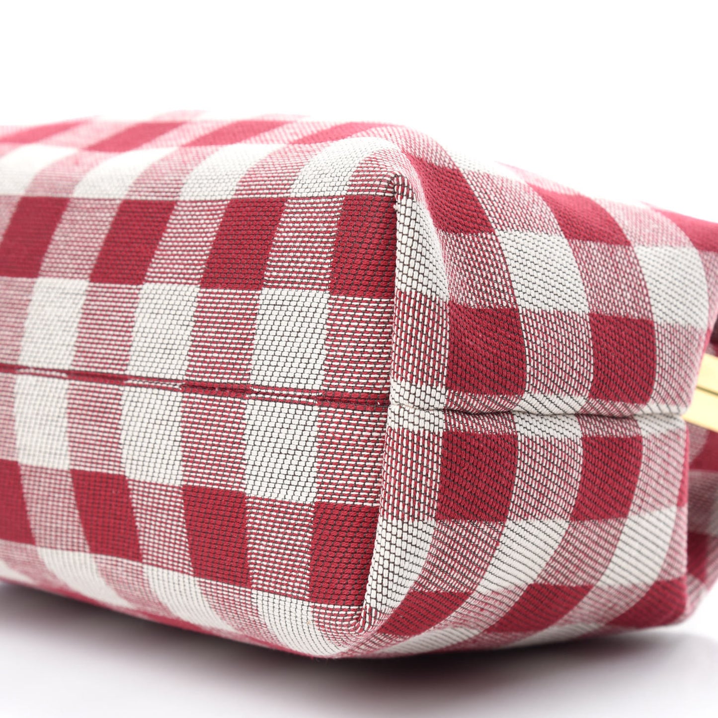 Checker Canvas Elegant Bag Flamma