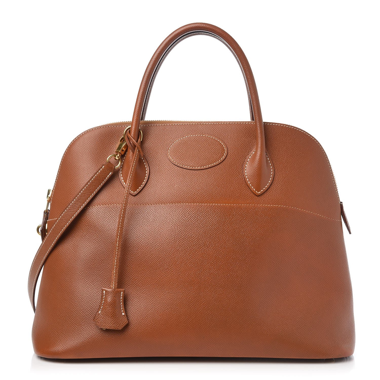 Hermes Courchevel Rigide Bolide 35 Gold 1 of 13