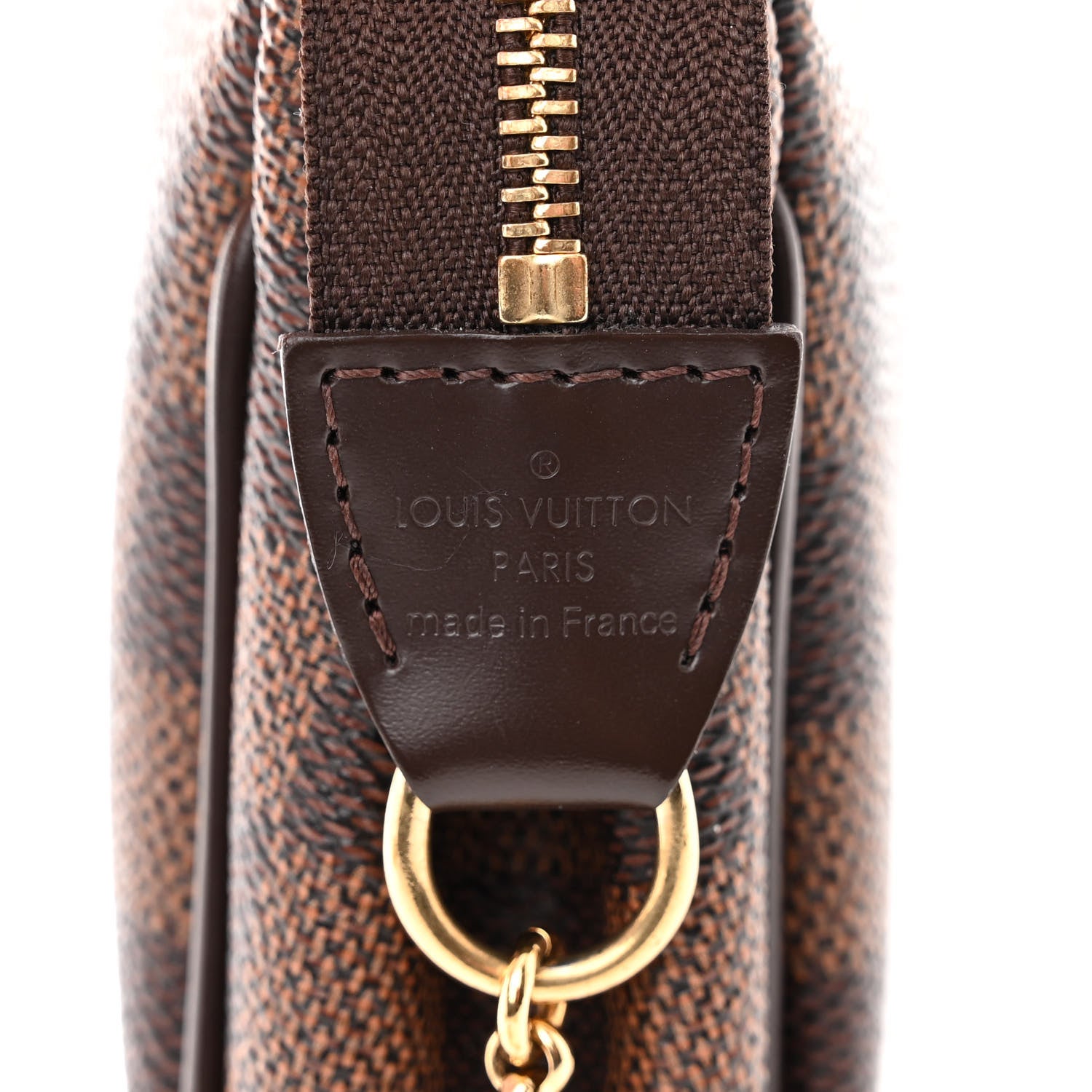 Louis Vuitton Damier Ebene Eva Clutch 6 of 10