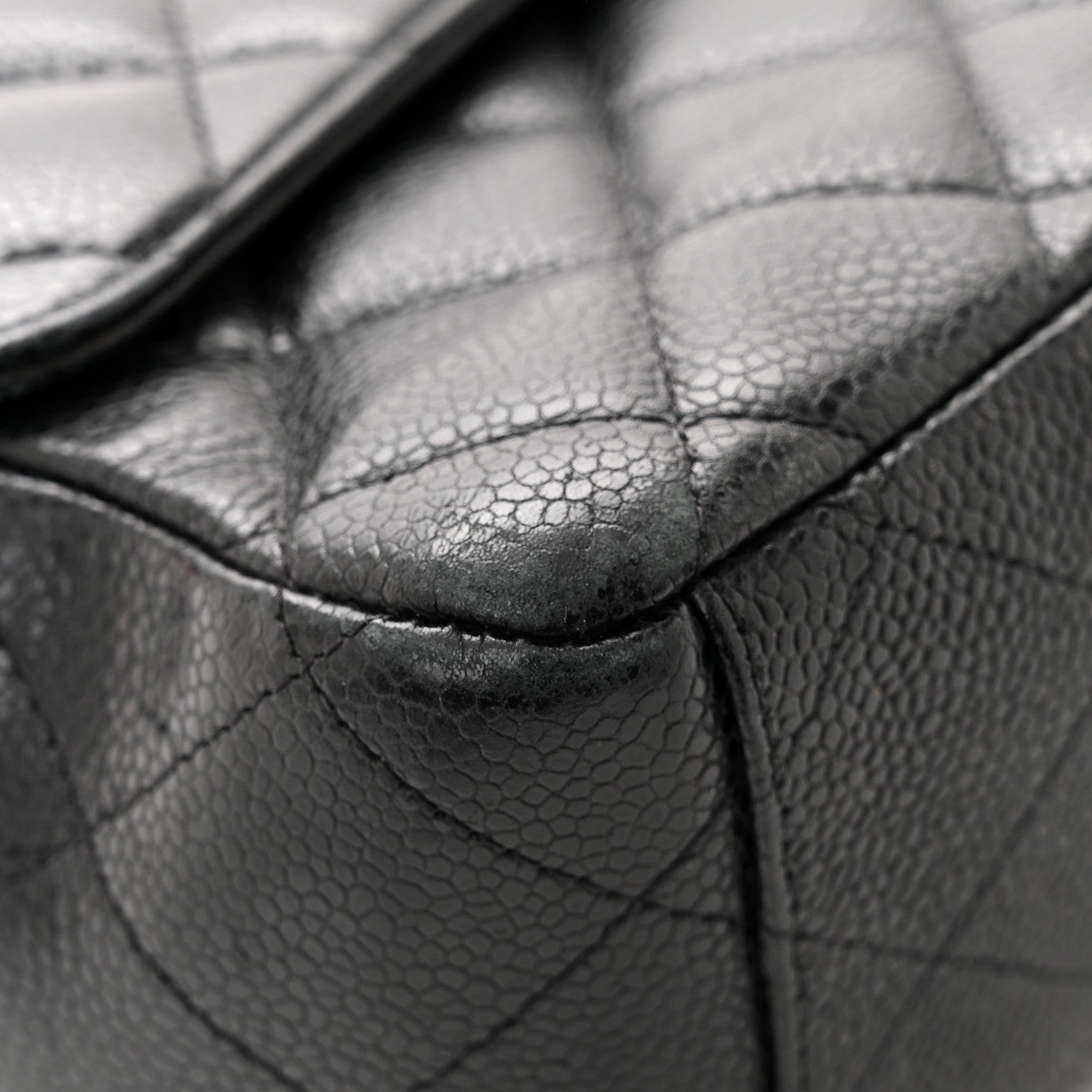 Chanel Caviar Quilted Maxi Single Flap Black 11 of 15