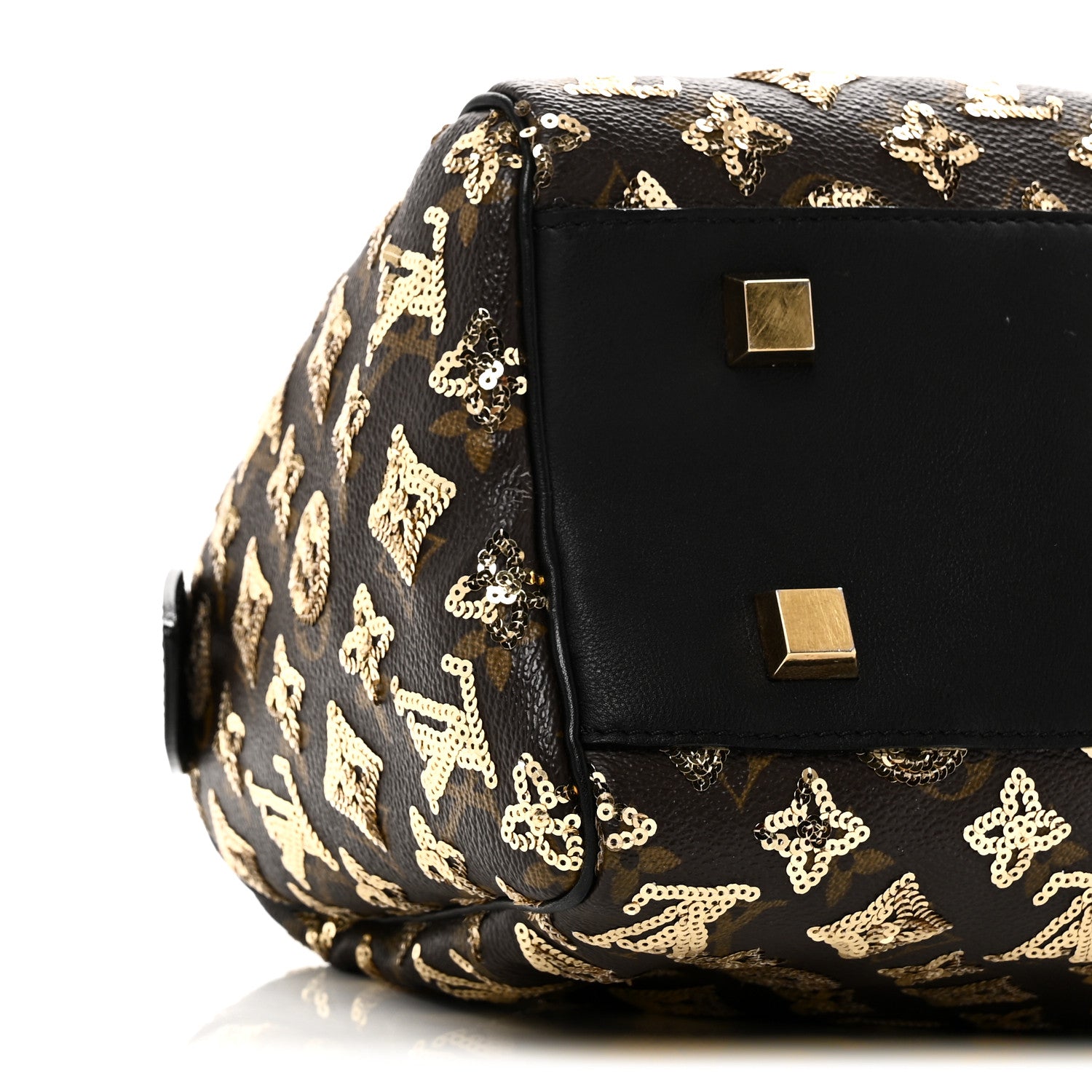 Louis Vuitton Monogram Sequins Eclipse Speedy 28 Gold 8 of 9