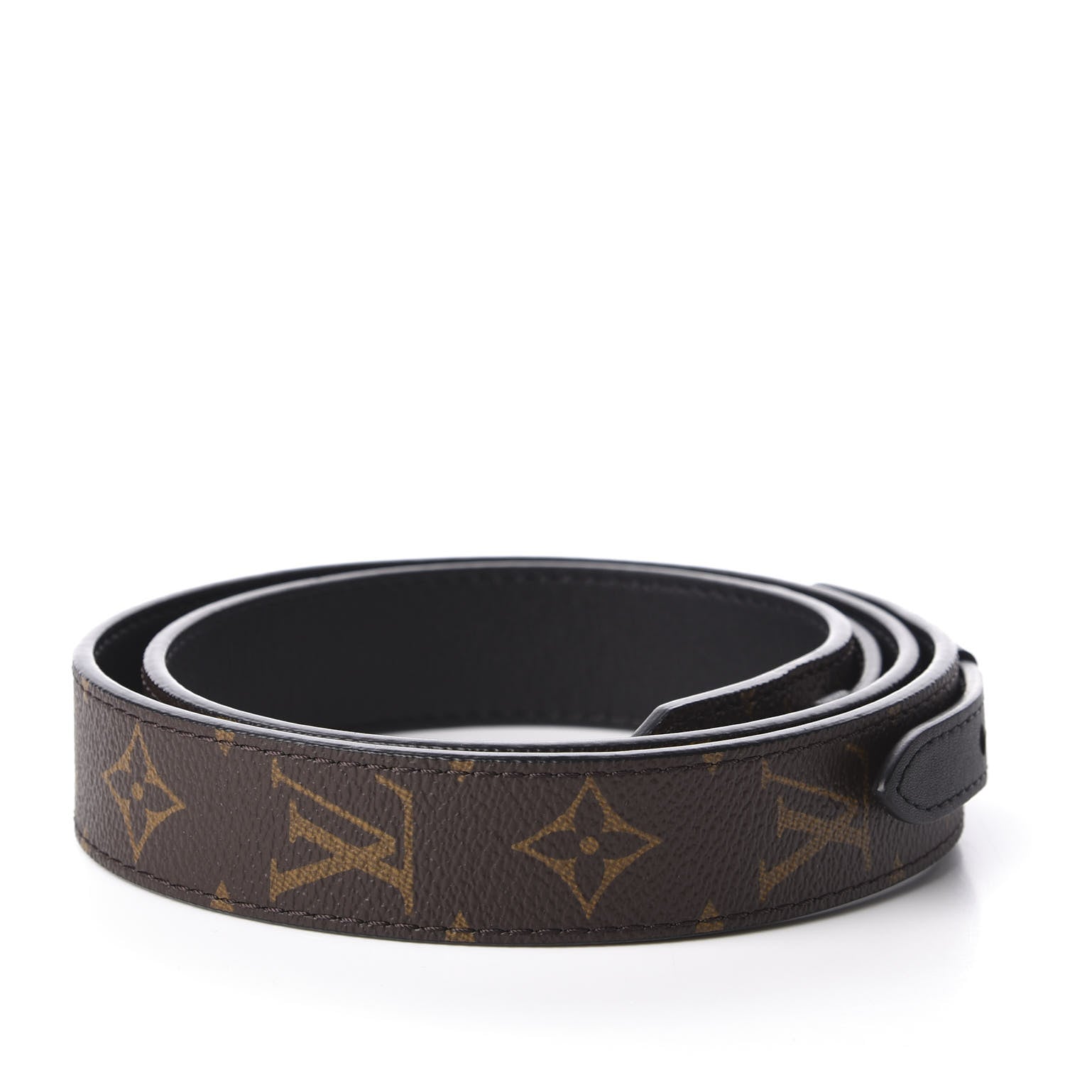 Louis Vuitton Monogram Bandouliere Shoulder Strap XL Black 2 of 6