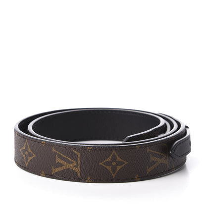 Louis Vuitton Monogram Bandouliere Shoulder Strap XL Black 2 of 6