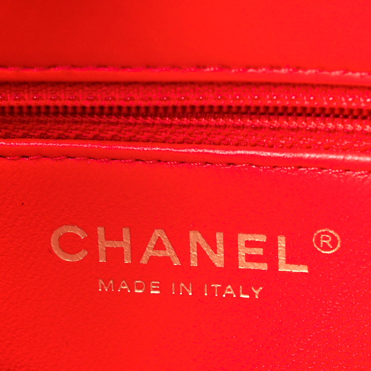 Chanel Lambskin Chevron Quilted Medium Trendy CC Flap Red 6 of 9