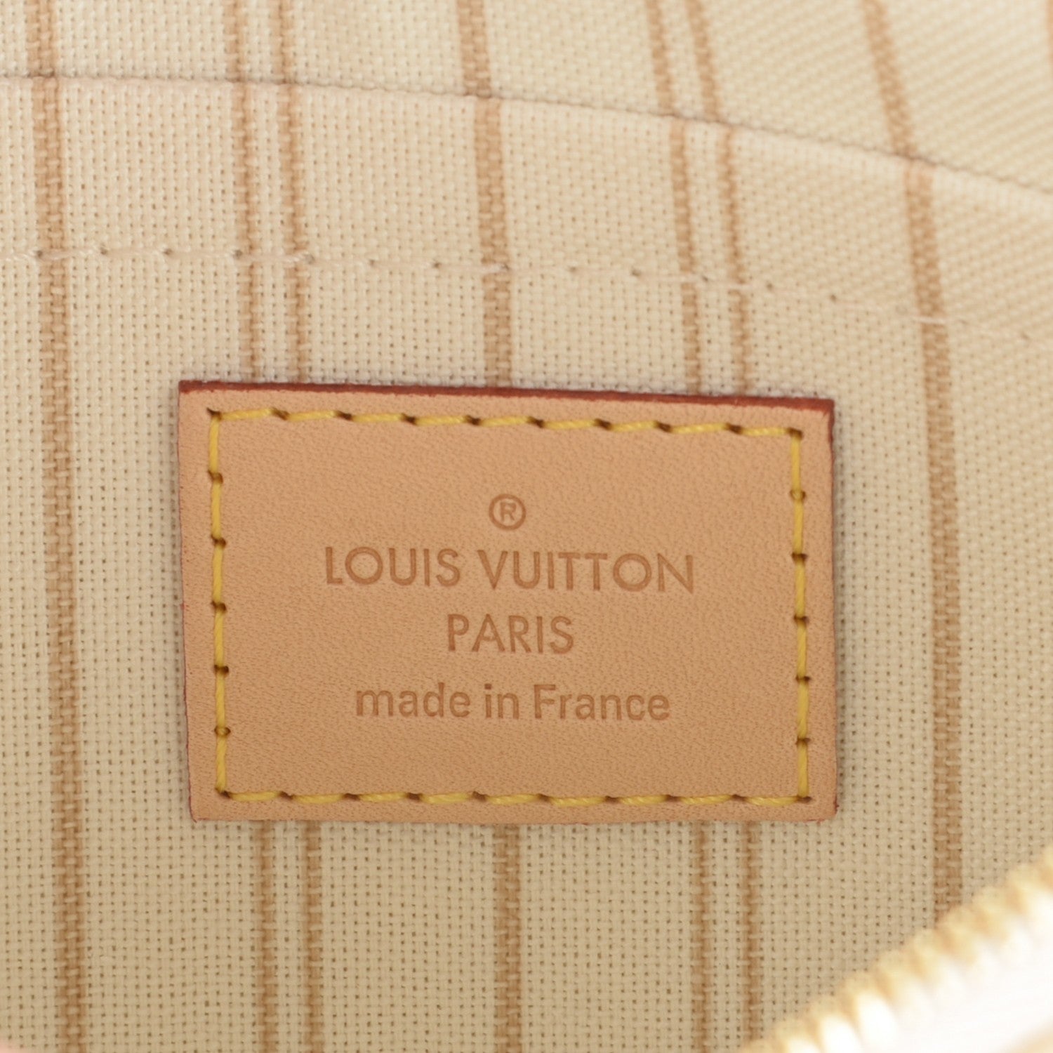 Louis Vuitton Damier Azur Neverfull MM GM Pochette 6 of 7