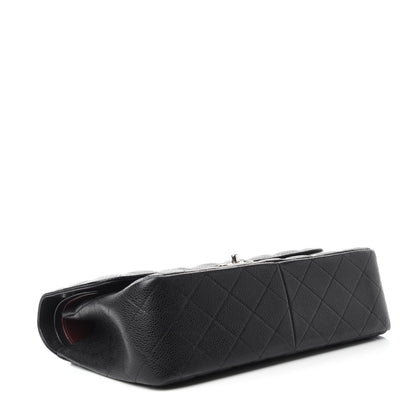 Chanel Caviar Quilted Jumbo Double Flap Black 4 of 12